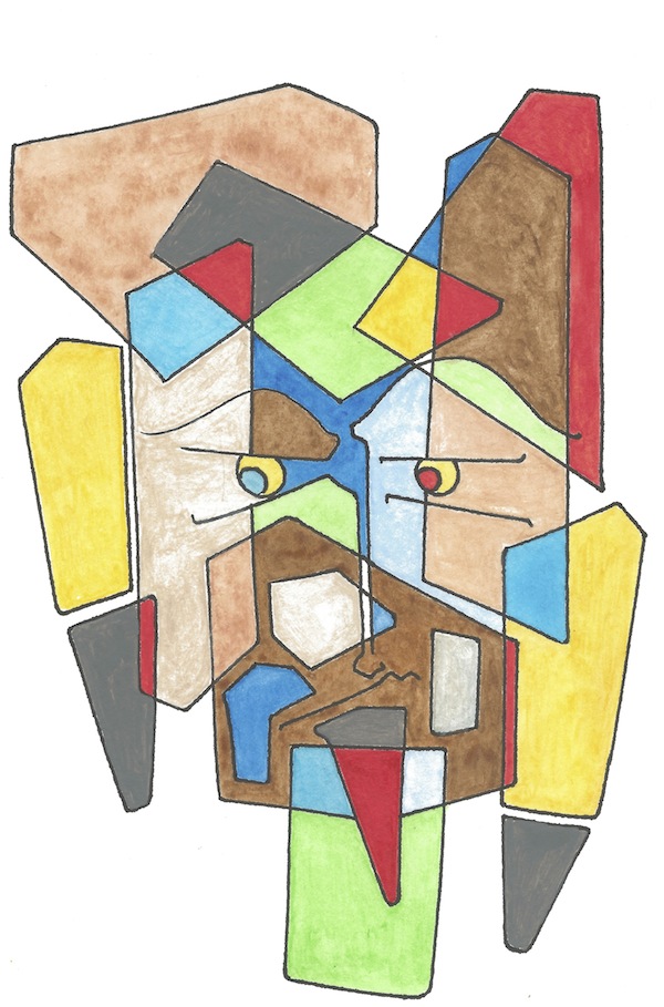 L'HOMME OH OREILLES JAUNEZÉGRISES