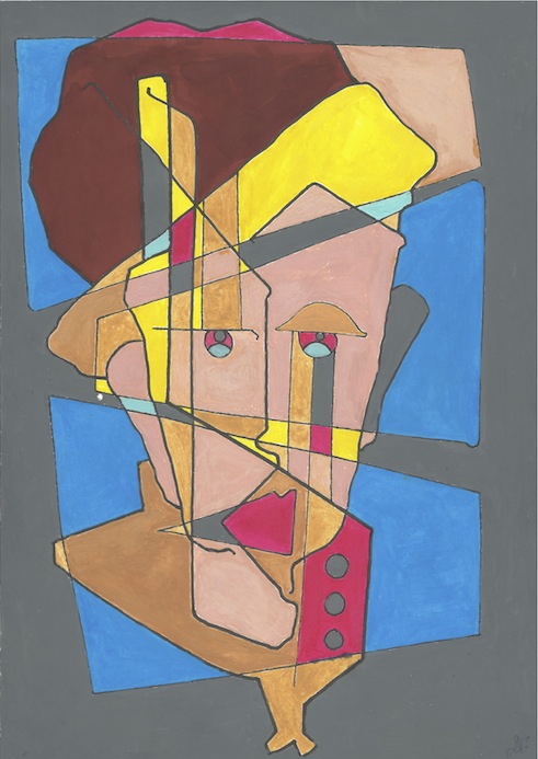 VISAGE AU TROIS BLEUS