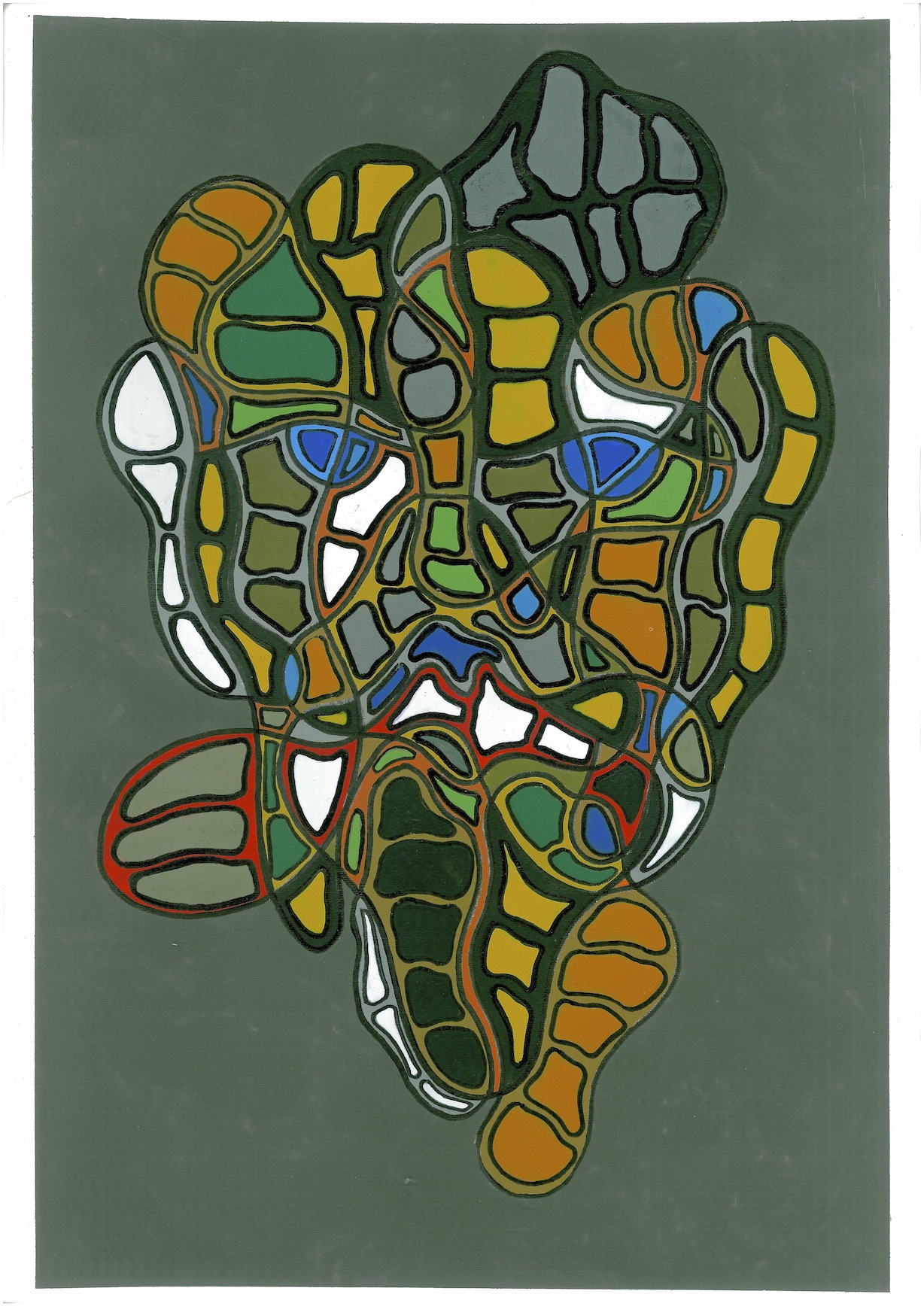 VISAGE AUX YEUX BLEUS