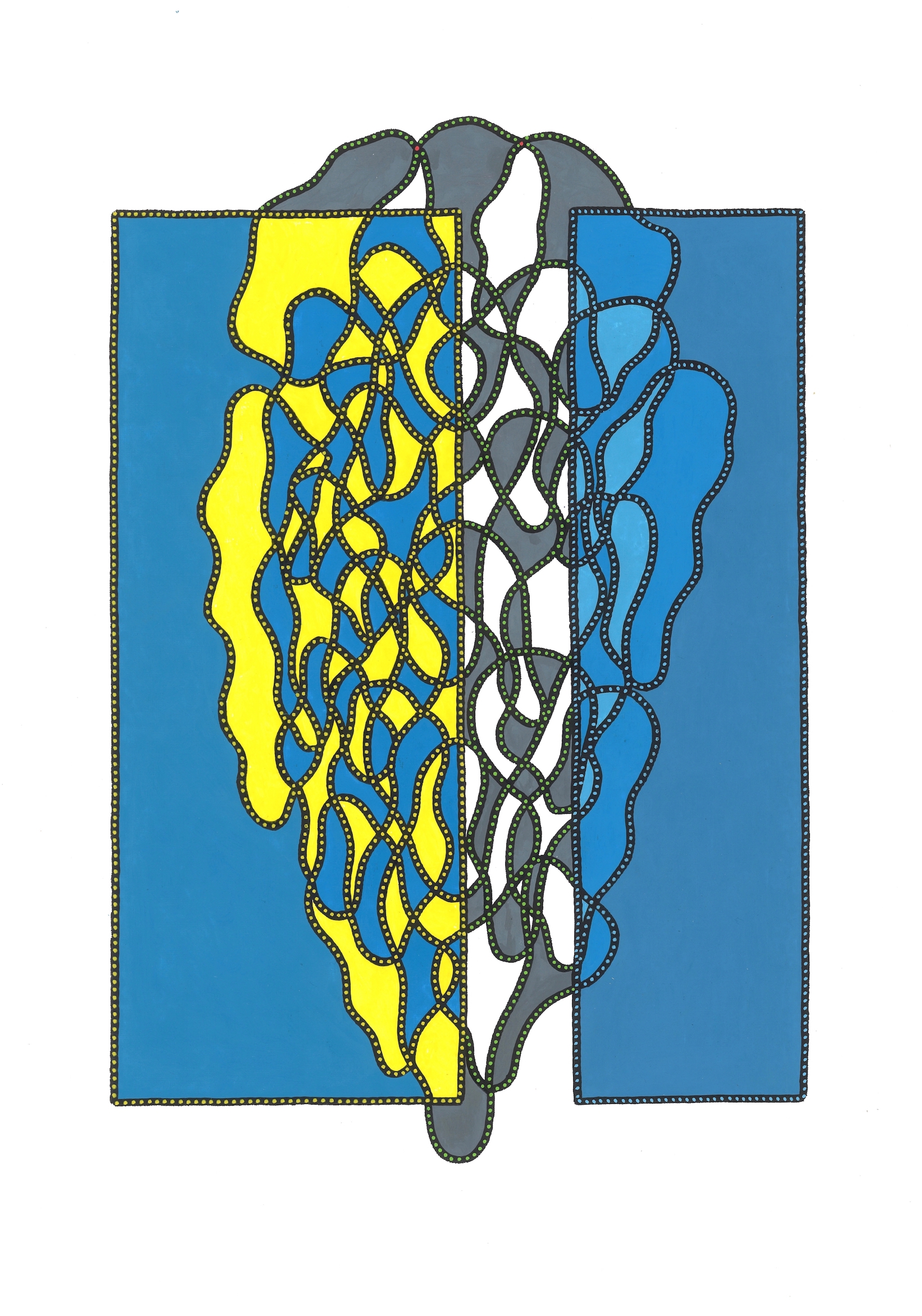 VISAGE AUX 2 POINTSROUGES