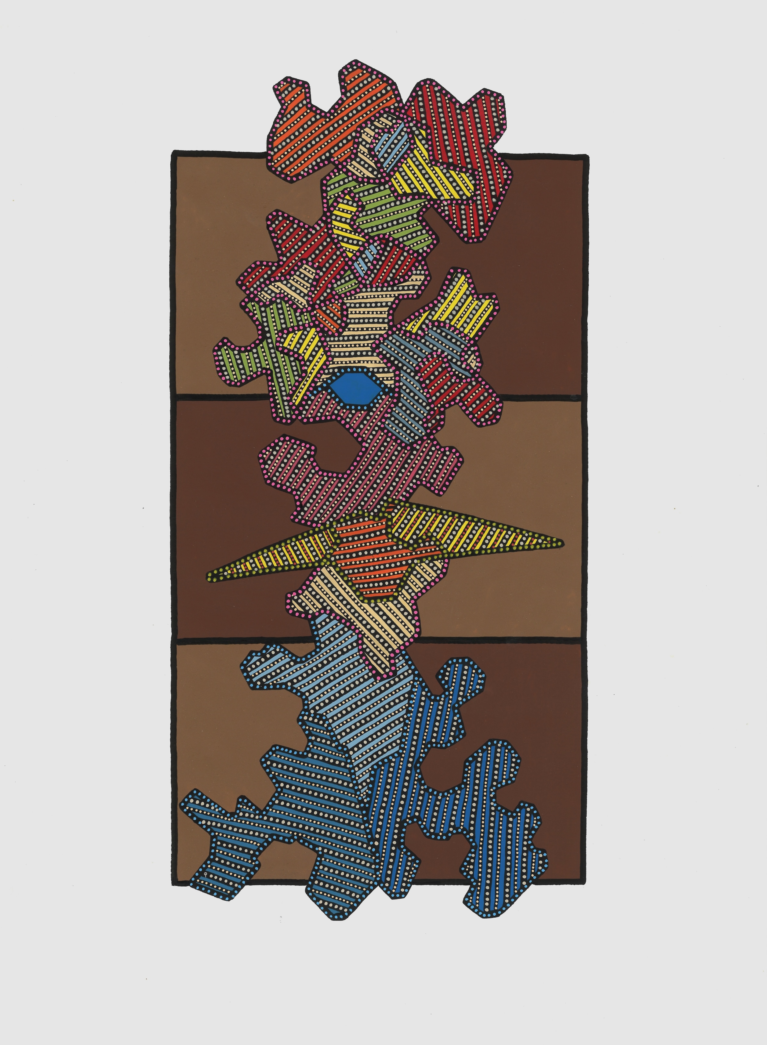 LA VESTE AUX 3 BLEUS