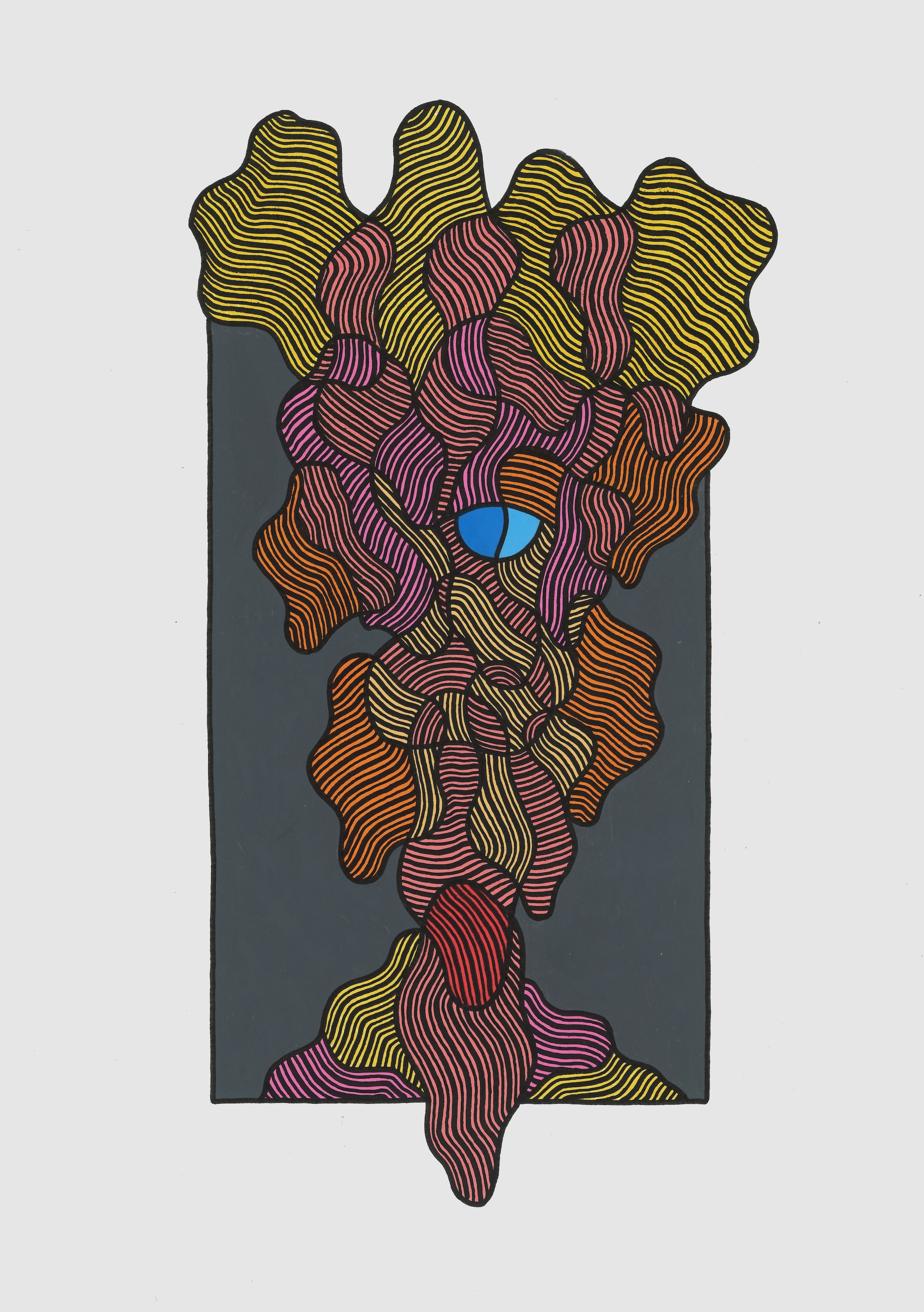 LA VESTE JAUNE ET ROSE